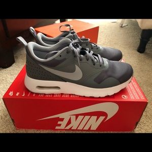 Gray & white Nike’s